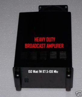 150W FM Broadcast Transmitter Amplifier 87.5 108Mhz