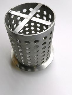 FLASK 5” x 7” TALL VACUUM CASTING PERFORATED CASTING FLASK