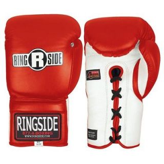 boxing gloves ring side