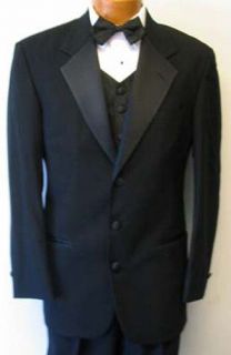 Boys Black Cheap Tuxedo Jacket Formal Costume Theatrical Discount