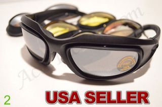 Safety Shooting Goggles Glasses Daisy C5 FOUR sets of coated lenses