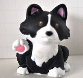 Price Little People Nativity Black & White Dog Border Collie Puppy dog