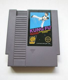 Kung Fu Nintendo 1985 Video Game NES Cartridge Instructions Clear