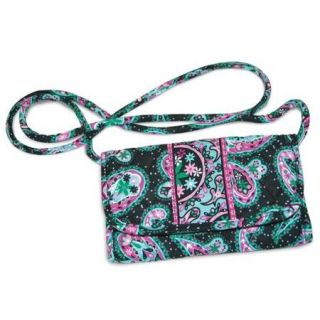 Wallet Hanging Strap Quilted Moonlit Rose Faith Hope & Love Collection
