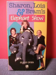 VHS Sharon, Lois & Brams ELEPHANT SHOW Sleep Over