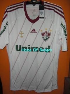 FC FLU 2012 13 AWAY SOCCER FOOTBALL SHIRT UNIMED BRAZIL WHITE X36476