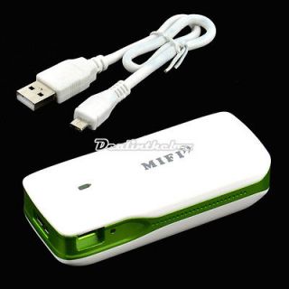 Portable 3G Mobile Wireless MiFi Router Broadband WiFi charger new