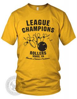 the Big Lebowski Bowling league American Apparel 2001 T Shirt nwt