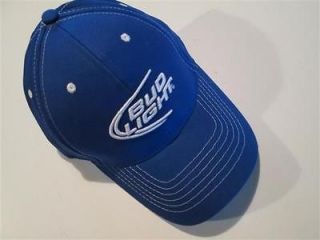 BUD LIGHT Baseball Cap Hat ~ BUDWEISER ~ Beer Anheuser Busch Bud NICE