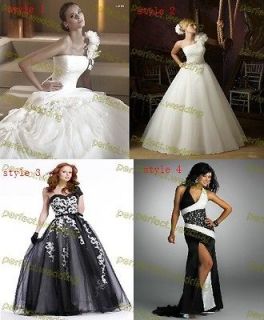 Wedding Dresses Bridesmaid Pageant Ball Prom Gown Party Plus SZ