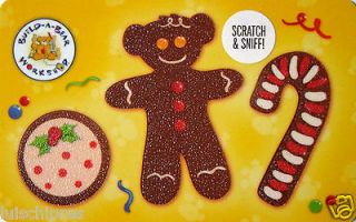 BUILD A BEAR Gift Card Gingerbread COLLECTIBLE NO VALUE 2012