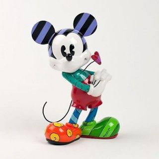 Romero Britto Retro Mickey Mouse with Heart Pop Art Figurine 4030813
