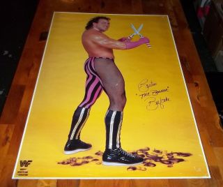 Vintage WWF Poster Brutus Beefcake 1988 Live Event Catalog Merchandise