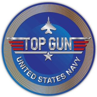 Top Gun United States Navy USA Car Bumper Boat Window Sticker Decal 4