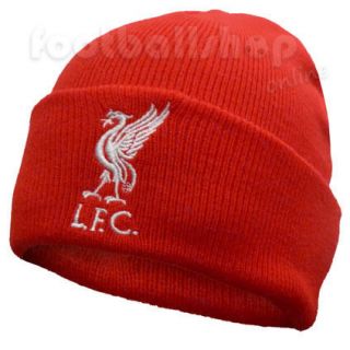 Liverpool FC Knitted Bronx Beanie Hat Red (RRP £9.99)