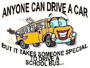 SCHOOL BUS DRIVER ANYONE CAN DRIVE A CAR T SHIRT TA NK LONG SLEEVED