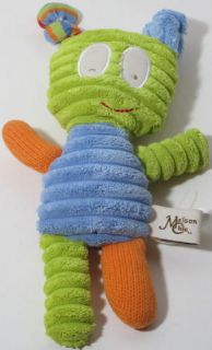 Maison Chic CHUNKY CORD Two Faced ALIEN MONSTER Robot STUFFED PLUSH