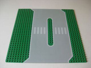 LEGO Green ROAD Highway BASE PLATE 32x32 City Town 10x10