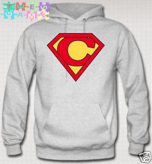 letter C hoodie superman C hoodie letter C superman C hoodie