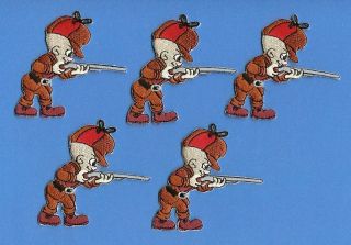 Lot Elmer Fudd Looney Tunes Iron On Patches Crests B