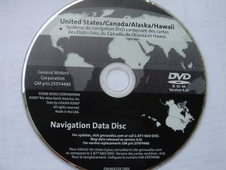 2006 2010 GM GMC CHEVY CADILLAC BUICK HUMMER Navigation DVD Map Disk