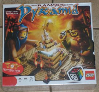 NIB LEGO RAMSES PYRAMID BUILD YOUR OWN GAME BOARD 3843 FREE S/H