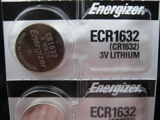 ENERGIZER 3V LITHIUM CR1632 ECR1632 BATTERY CR 1632 BUTTON BATTERIES