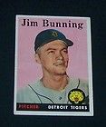 1958 TOPPS JIM BUNNING CARD NO 115