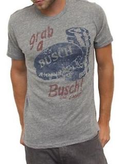 Junk Food Grab a Busch Beer Drinking Vintage Inspired Adult T Shirt S