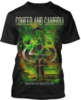 Coheed and Cambria Domino The Destitute Shirt SM, MD, LG, XL, XXL New