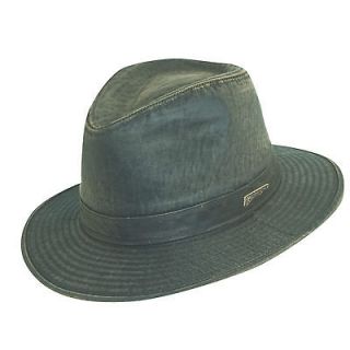 Indiana Jones Weathered Cotton Fedora Hat