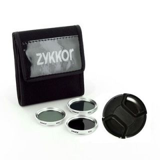 Filters ND2 ND4 ND8 and Cap for 37mm Digital Cameras Camcorders