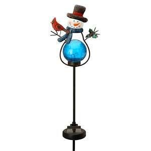 LED Solar Holiday Christmas Garden Outdoor Lawn Stake Light Decoration