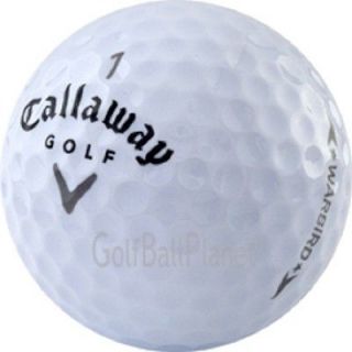 72 AAAA Grey Callaway Warbird Used Golf Balls Free Tees