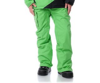 2013 NWT 686 MANNUAL DATA 8K SNOWBOARD / SKI PANT L bright grass