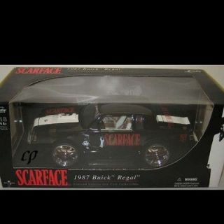 JADA SCARFACE 1987 BUICK REGAL 118 SCALE LIMITED EDITION DONK DIE