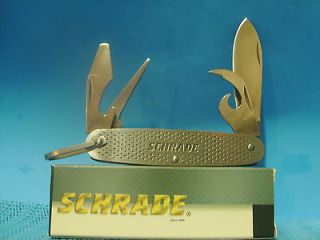 Utility Scout Military Schrade Camp pocket knife  in USA