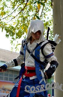 kenway suit cosplay costume with quiver from china  288 00