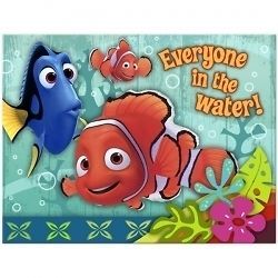Finding Nemo Birthday Party Invitations   8 ct  Everyone In The Water