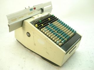 Vintage Burroughs Computer Co. T1500 Check Encoder Encoding Machine