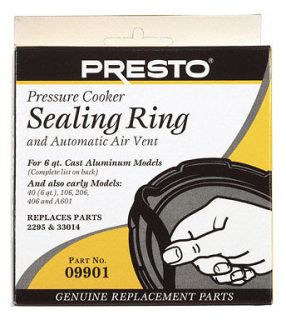 Presto Pressure Cooker Sealing Ring 9901 NEW