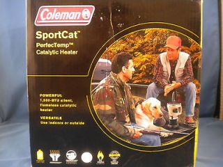 Coleman SportCat PerfecTemp Catalytic Heater 1,500 BTUs   NEW