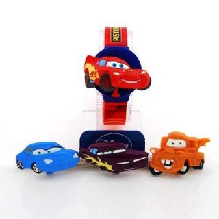 KIDS CHILDRENS NEW REPLACEABLE SURFACE CARS DISNEY WATCHES ELECTRONIC