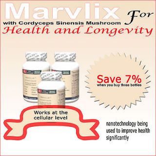 Marvlix w/ Cordyceps Sinensis Mushroom For Overall Health & Longevity