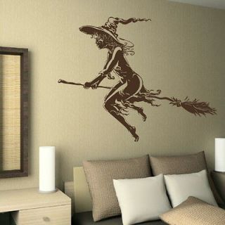 Wicked Witch Self Ahesive Halloween Wall Stickers / Wall Decals