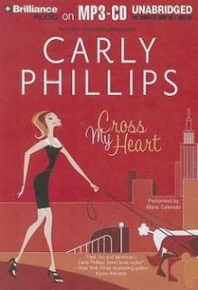 NEW Cross My Heart by Carly Phillips  CD Book