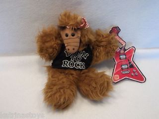 1988 Burger king ALF Musician Born to Rock plush puppet doll toy