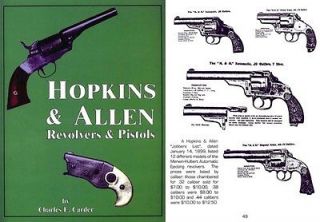 Hopkins & Allen Revolvers and Pistols   Carder