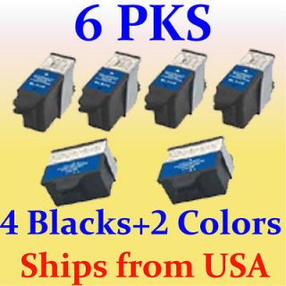 6pks ink inkjet Cartridge for Kodak ESP 3250 5210 5250 6150 7250 9250
