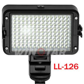 LL 126 LED Video Light Camera Video Camcorder for Canon T4i T3i T3 T2i